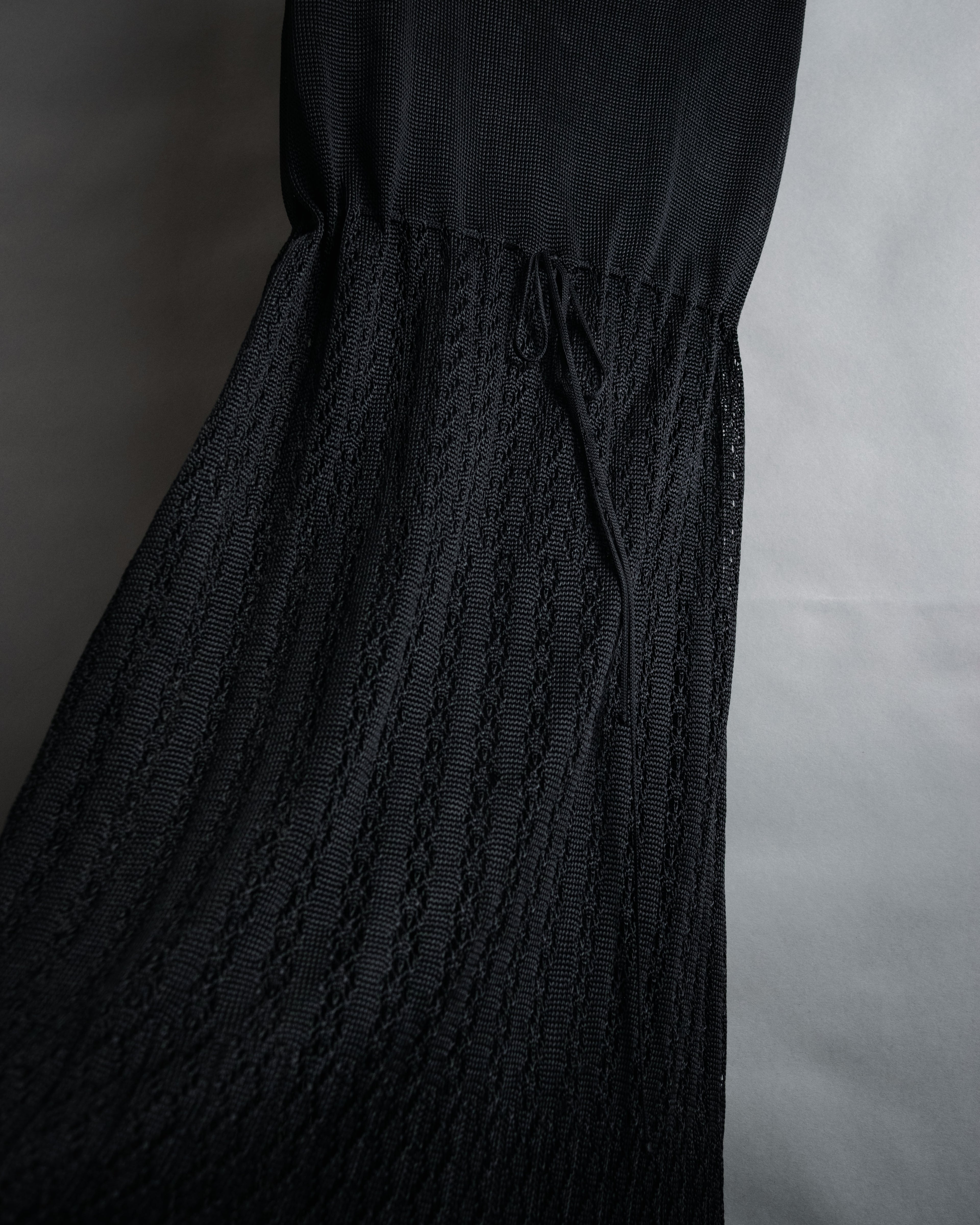 “FENDI” 90’s-00’s Openwork knit ensemble