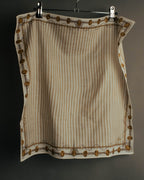 “FENDI” Late 80’s-90’s chain motif gauze scarf