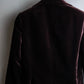 "BALENCIAGA" Velvet beautiful shaped tailored jacket