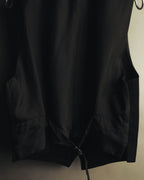 –SPECIAL– "tricot COMME des GARÇONS" 80's Tailored shawl-collar gilet