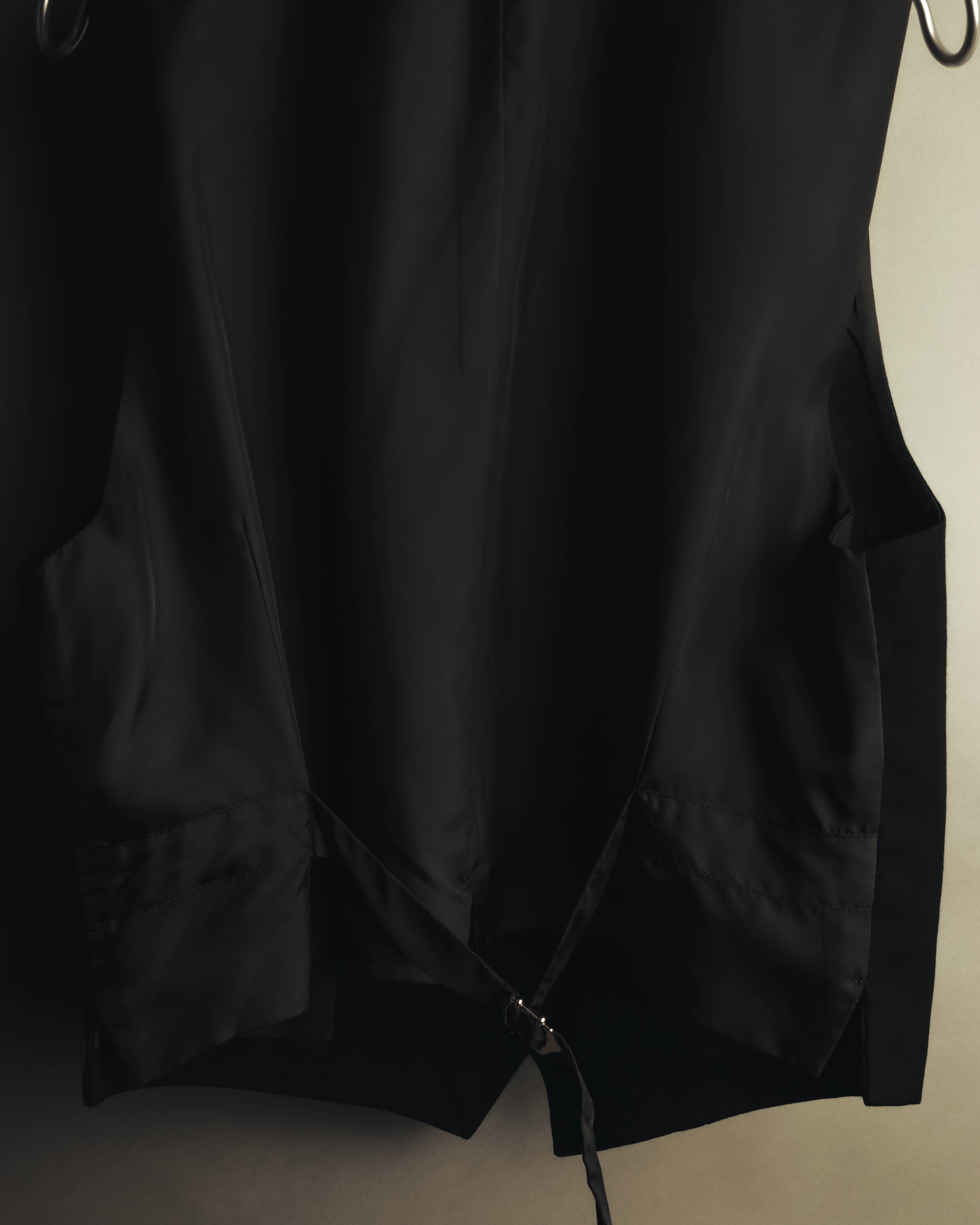 –SPECIAL– "tricot COMME des GARÇONS" 80's Tailored shawl-collar gilet