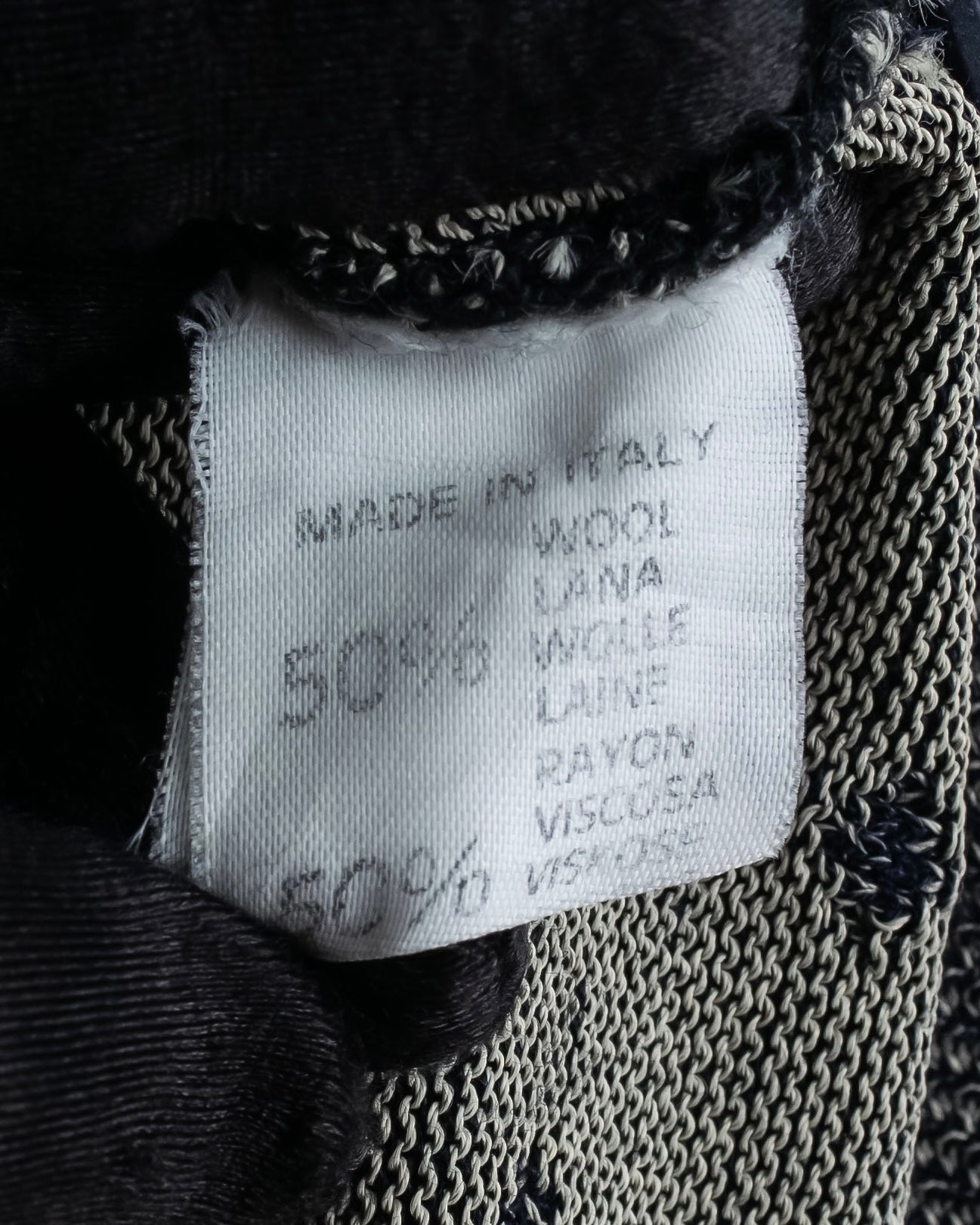 "Vintage abstract polka dot knit cardigan"