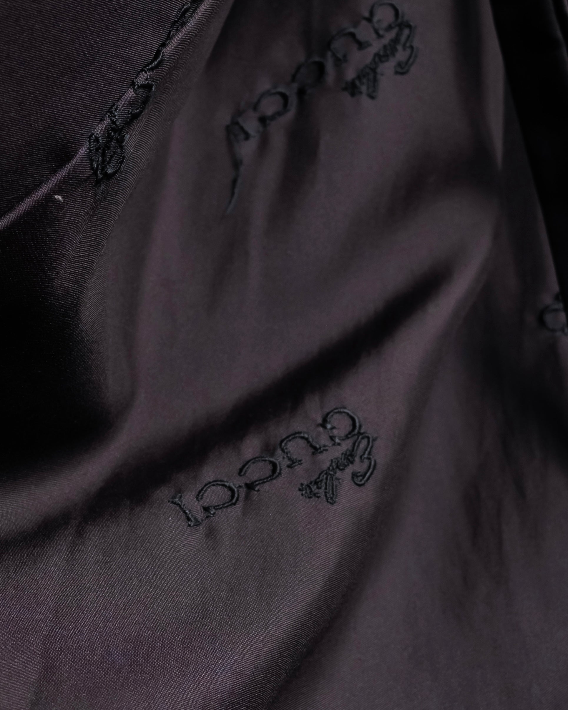 "GUCCI" Semi-custom atelier work fur long coat