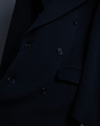 "STUDIO 0001 BY FERRE" Structured silhouette super long chester coat