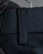 "Christian Dior" Mohair blend straight silhouette slacks