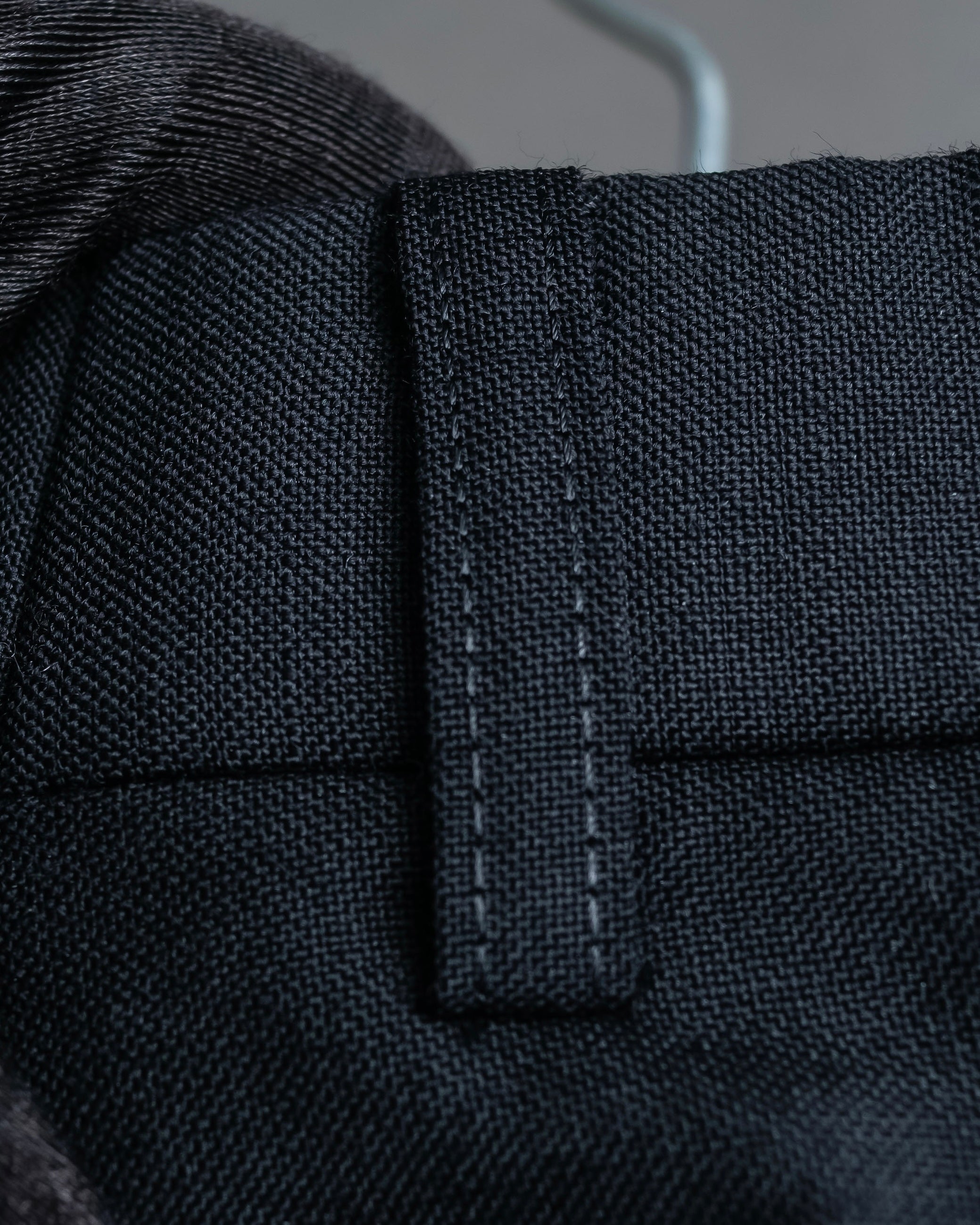 "Christian Dior" Mohair blend straight silhouette slacks