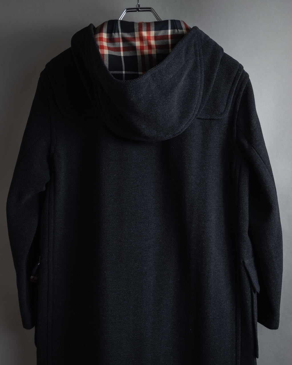 "Burberrys" 90’s heritage duffle coat with check-lined hood