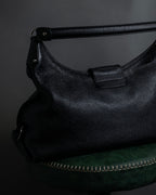 "Salvatore Ferragamo" Gancini motif draping leather bag