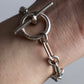 "HERMES" Chaine d'Ancre punk series silver 925 bracelet