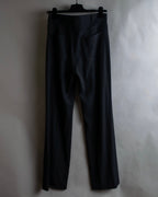 "BALENCIAGA" Beautiful draped full-length slacks