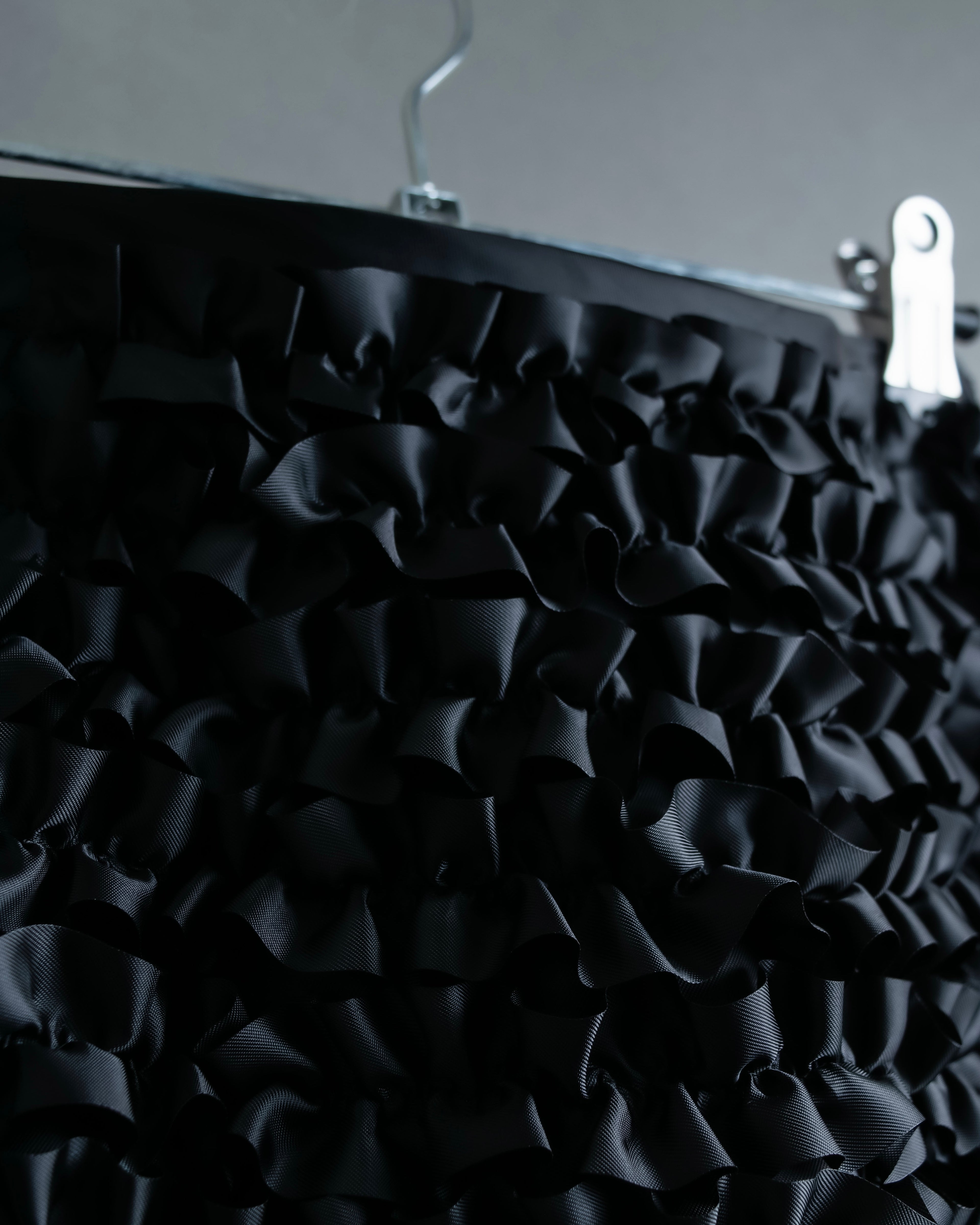 “tricot COMME des Garçons AD1999" Ribbon designed long skirt