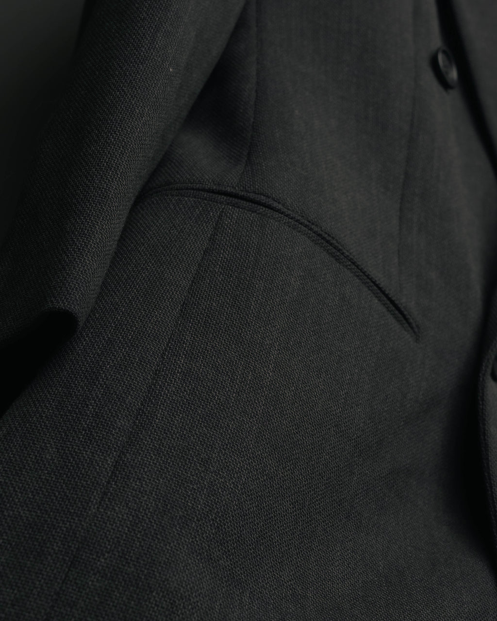 "Giorgio Armani Le Collezioni" 80's-90's Soft tailored double breasted wool blazer