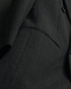 "Giorgio Armani Le Collezioni" 80's-90's Soft tailored double breasted wool blazer