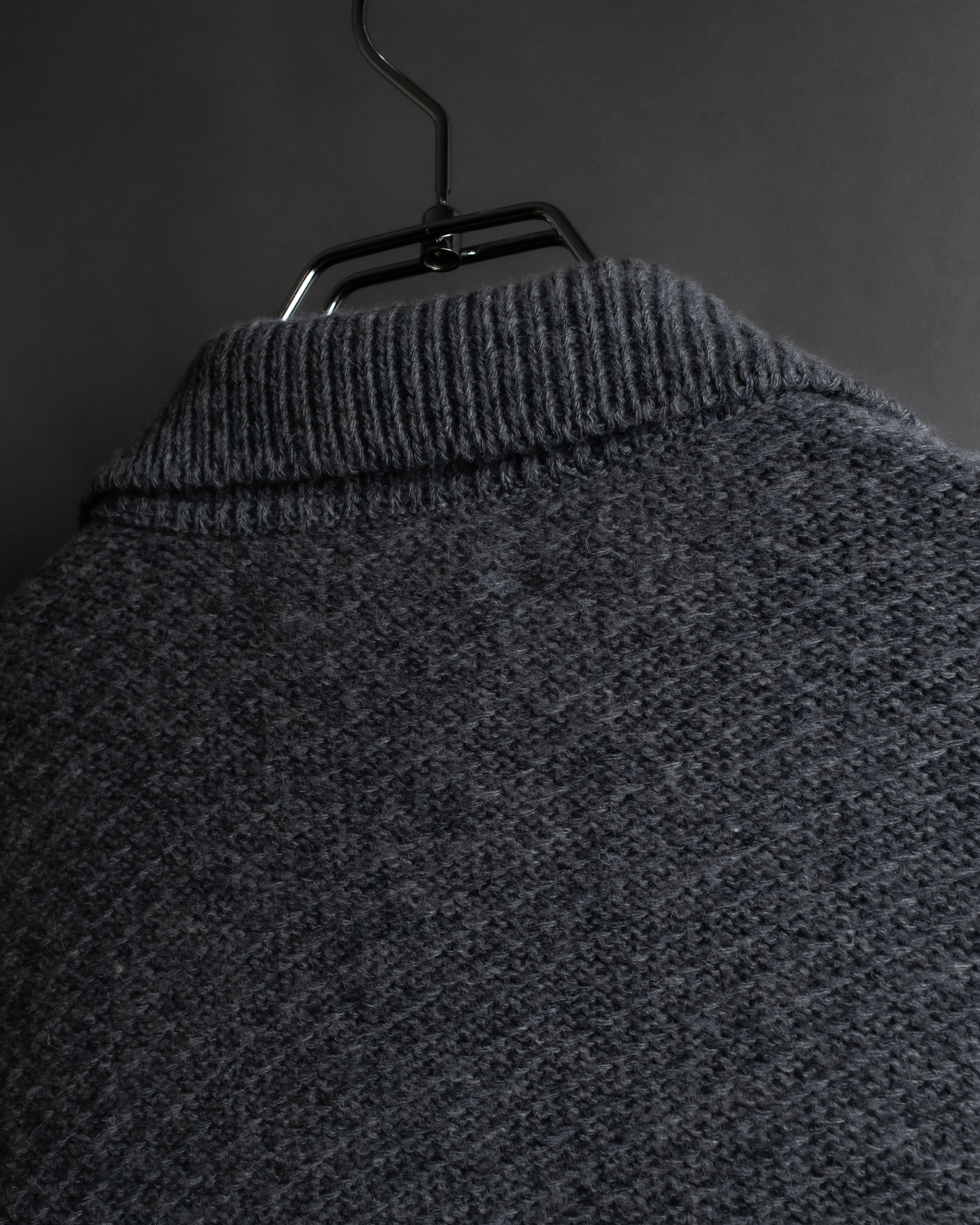 "OUR LEGACY" Patch pocket design lambswool knit jacket