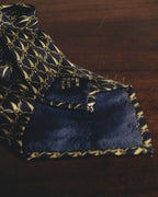 "GUCCI" 80's Nautical patterned silk necktie