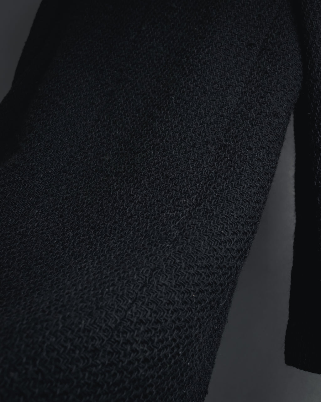 “JUNYA WATANABE” 97AW Textured wool single-breasted coat