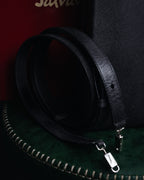 "Salvatore Ferragamo" 90’s structured gancini 2way top handle bag