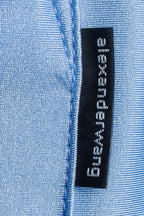 "ALEXANDER WANG" Three-dimensional cut design light blue shirt