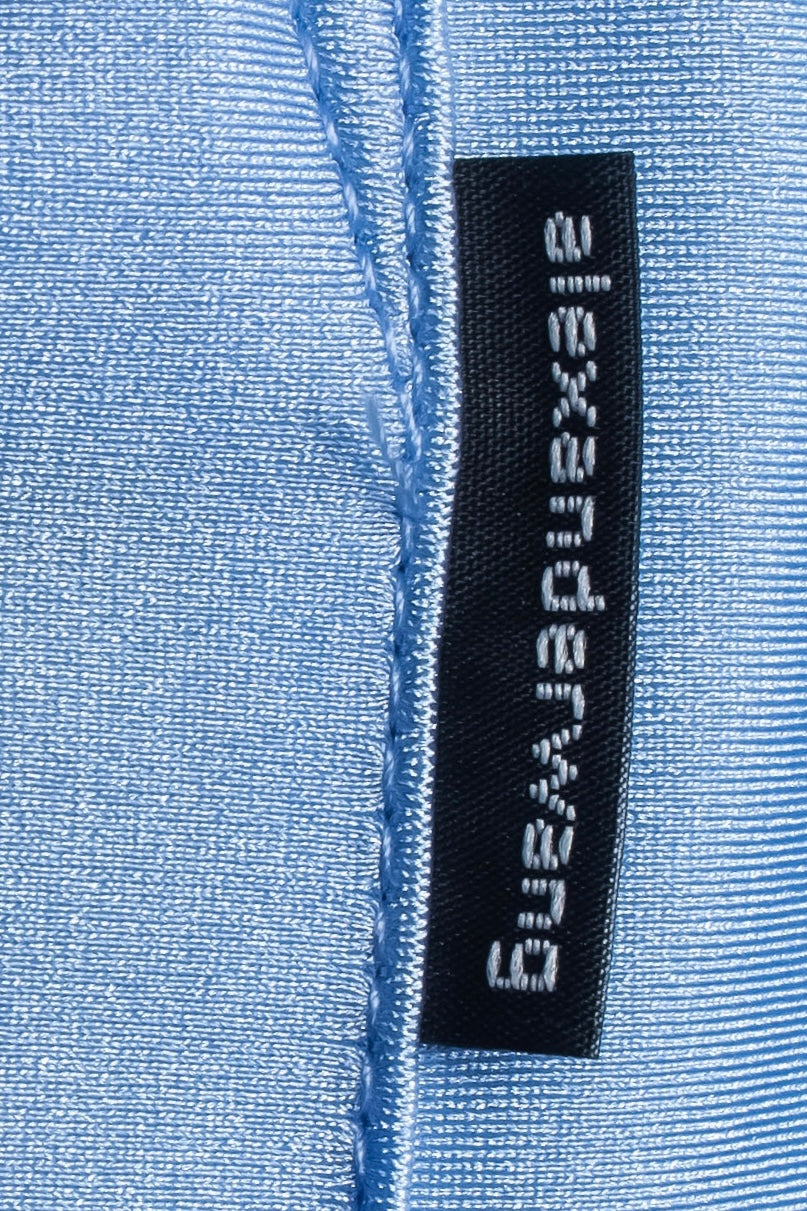 "ALEXANDER WANG" Three-dimensional cut design light blue shirt