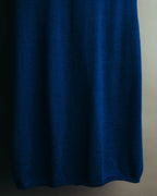 "LANVIN" 00's Elegant wool silk sleeveless knit top