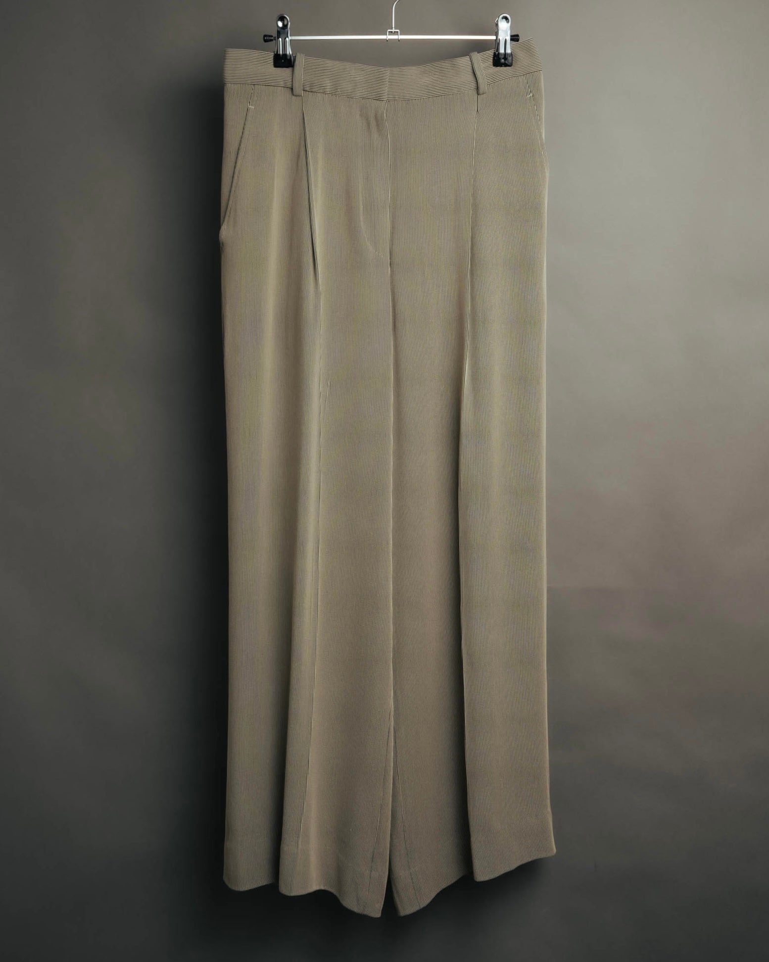 -SPECIAL- “HERMÈS“ Late 90’s-2010’s Fluid striped wide trousers