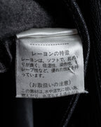 “Christian Dior” 90’s pinstriped four-button long tailored jacket