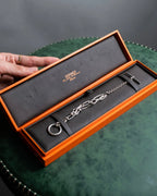 "HERMES" Chaine d'Ancre punk series silver 925 bracelet