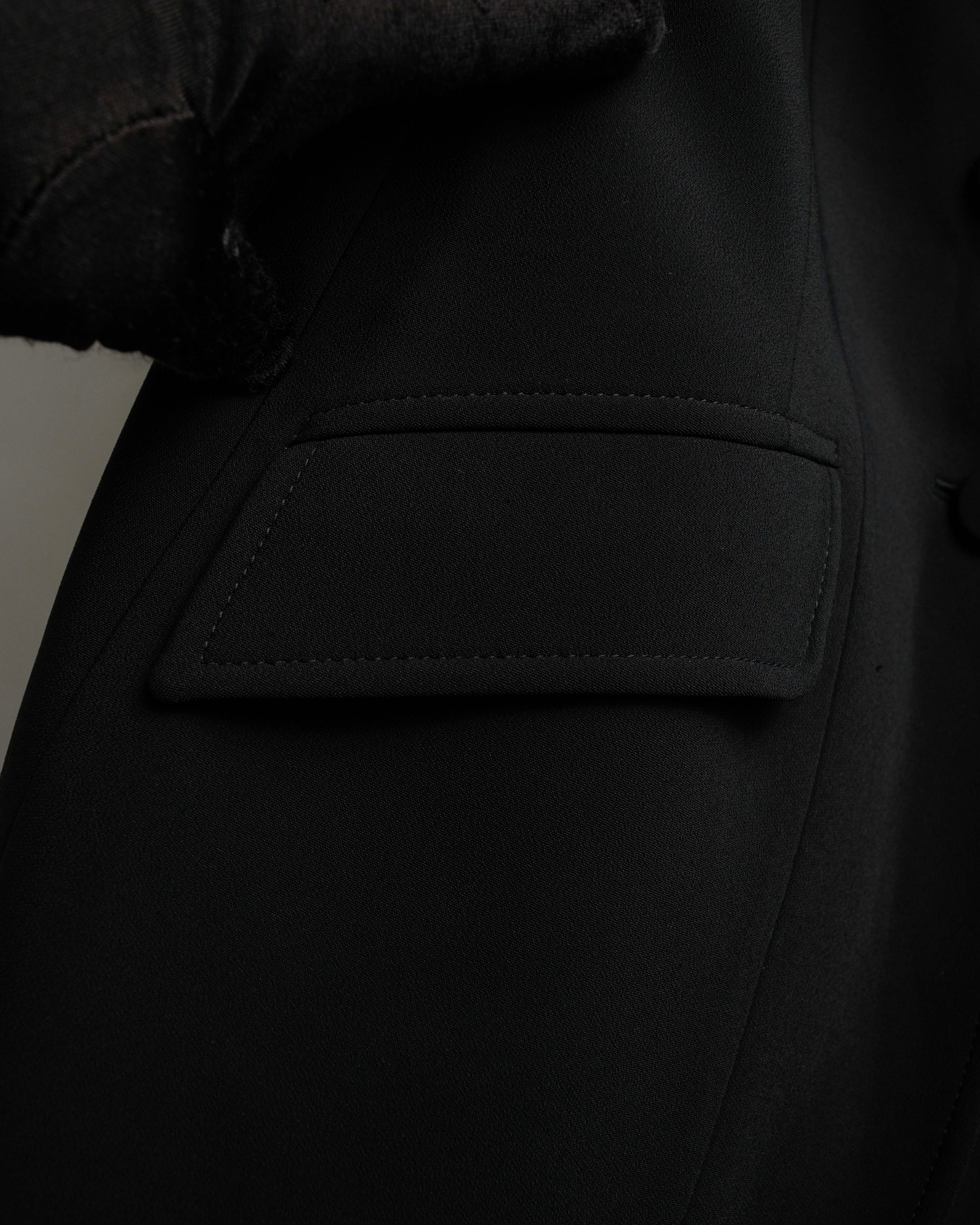 "GUCCI" Michele period stand collar modified design tailored jacket