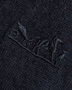 "HERMES" Cashmere silk blend V-neck knit