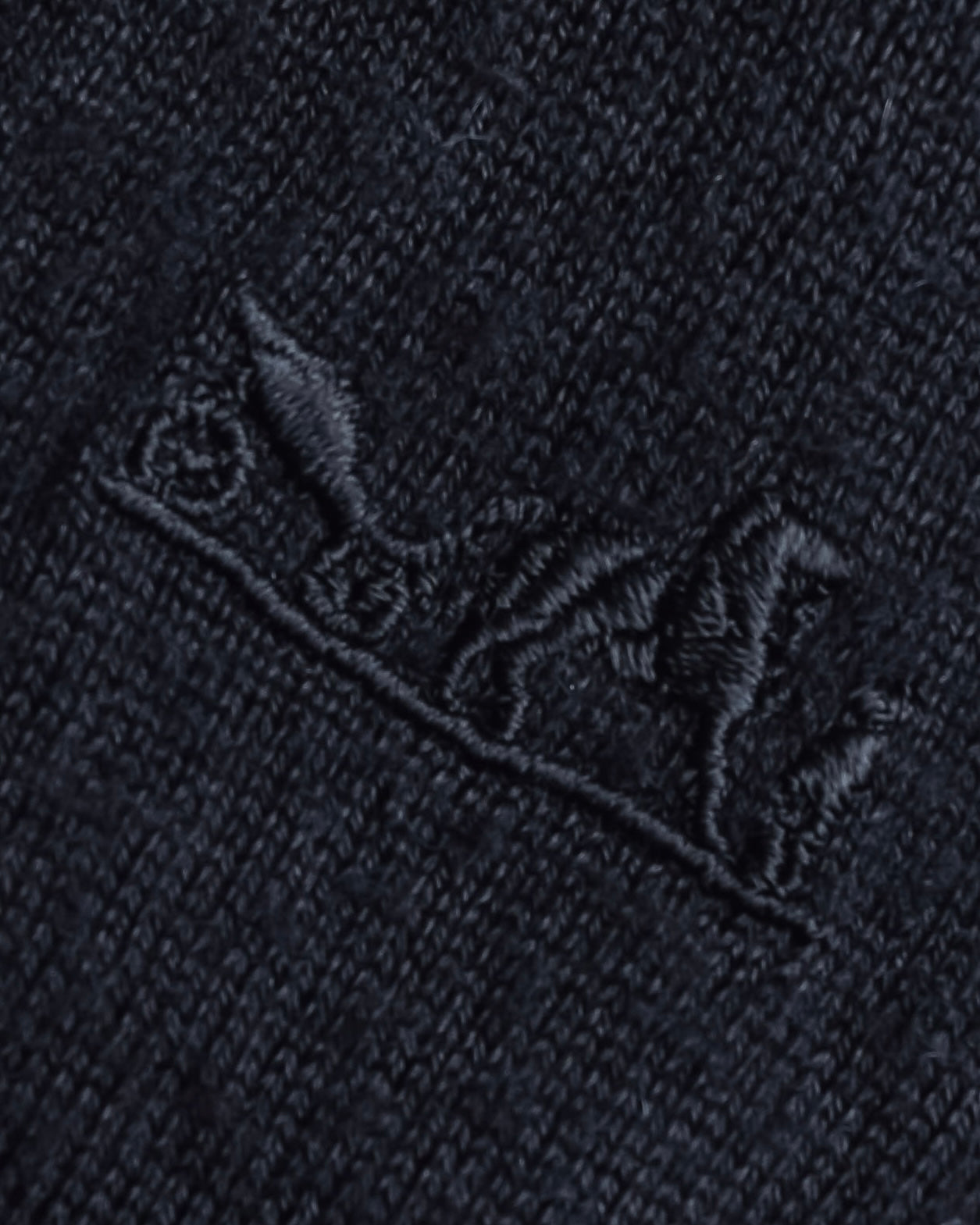 "HERMES" Cashmere silk blend V-neck knit