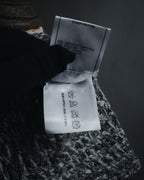 "CHANEL" 2005AW fantasy yarn embellished fringe scarf