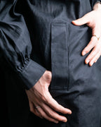 "YVES SAINT LAURENT" Black mode style shirt coat