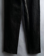 "HERMES" Faded corduroy tapered pants
