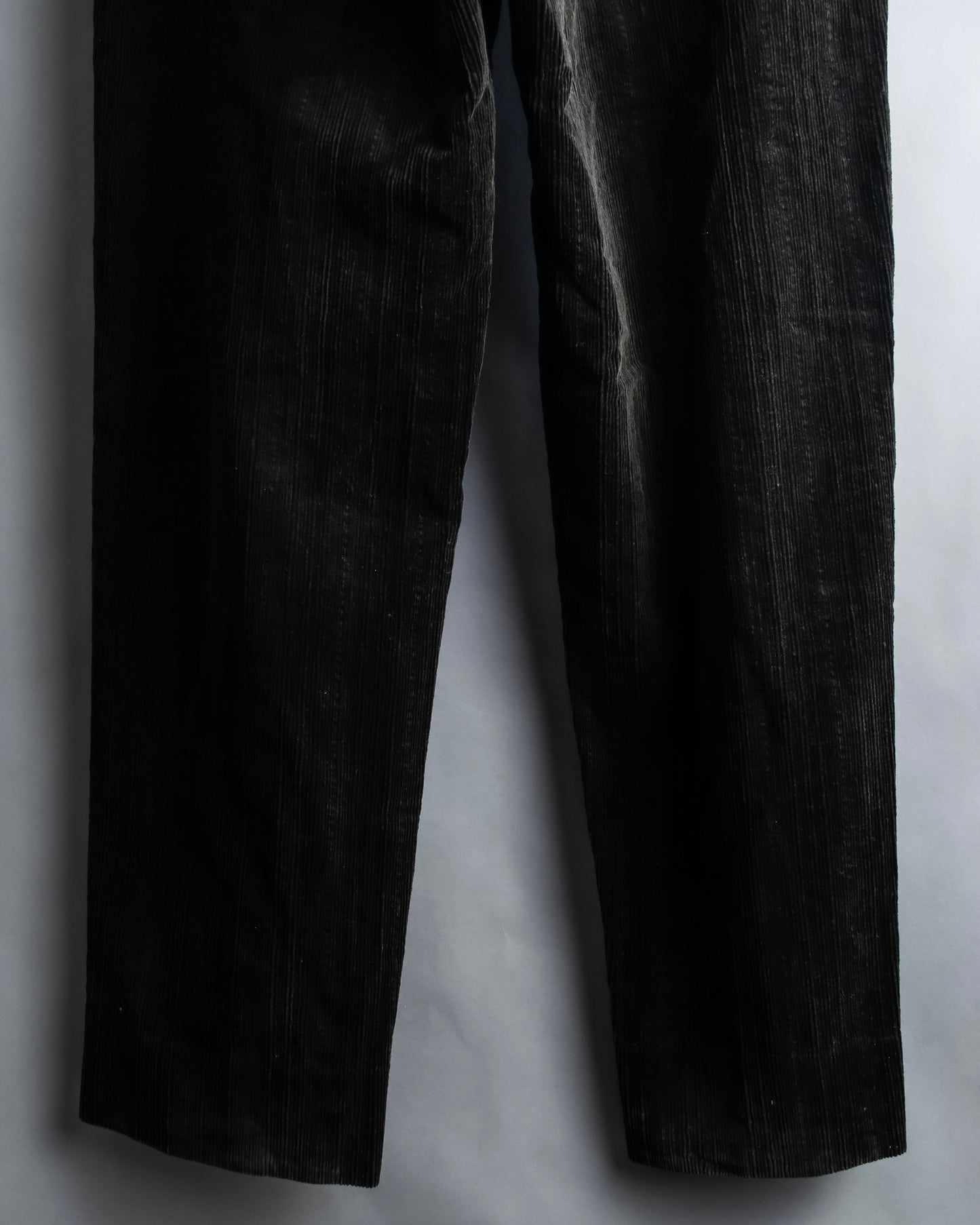 "HERMES" Faded corduroy tapered pants