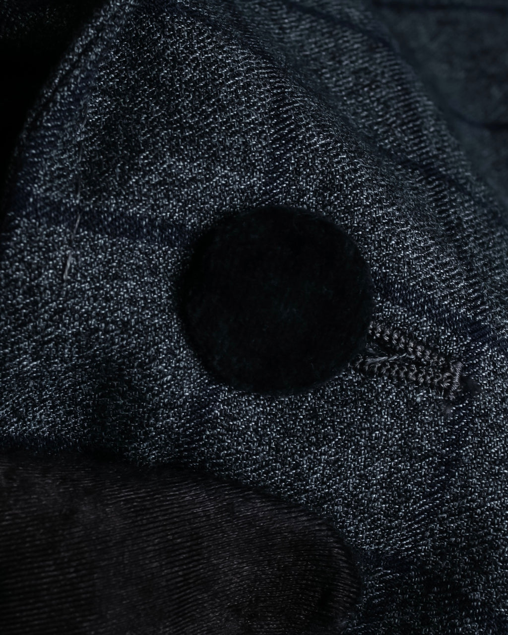 "JOHNBULL" Velvet collar design chesterfield coat