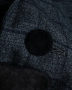 "JOHNBULL" Velvet collar design chesterfield coat