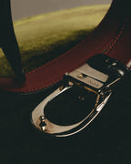 "GUCCI" Two tone reversible belt