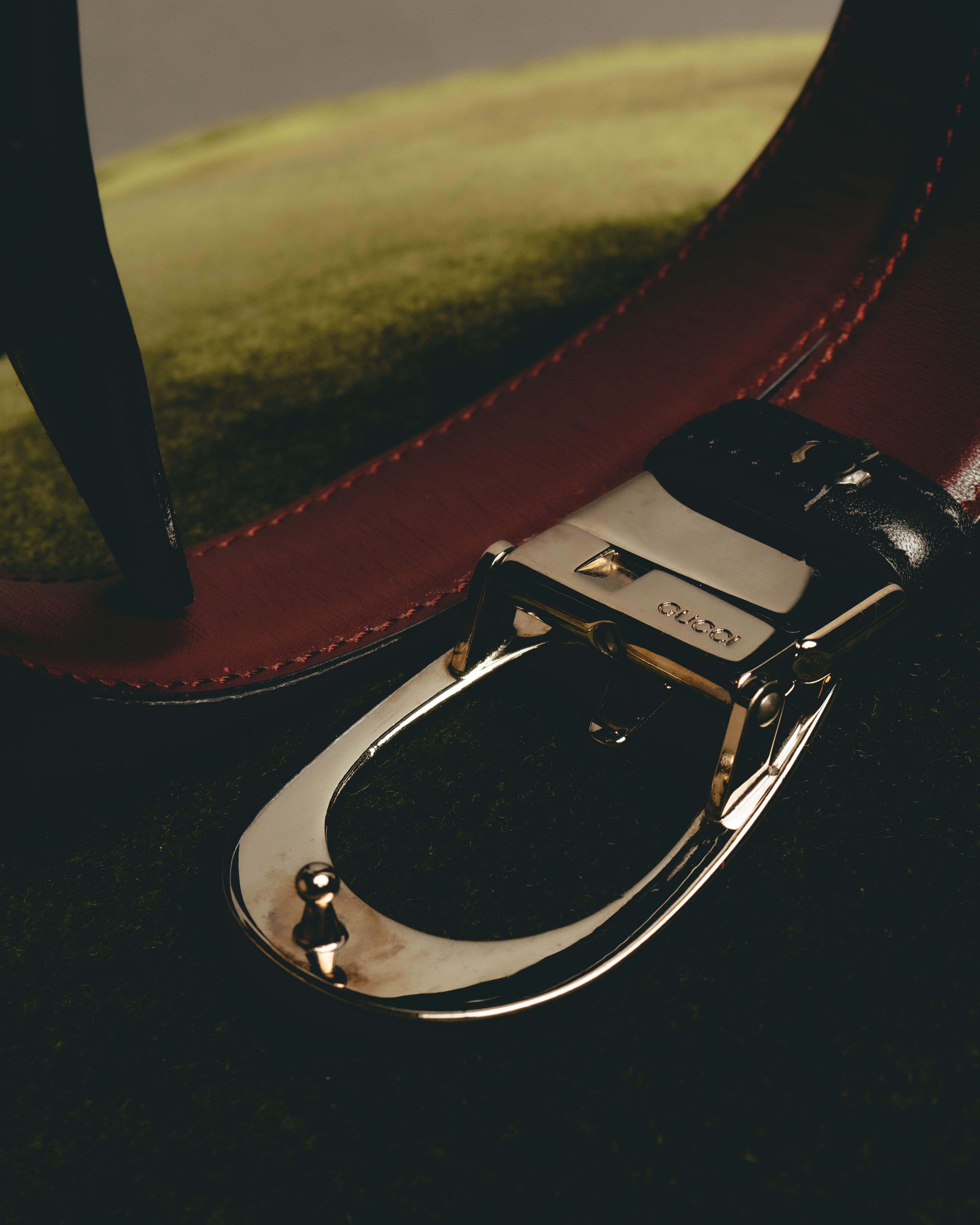 "GUCCI" Two tone reversible belt