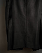 "ARMANI COLLEZIONI" Classic Italian tailoring stripe pattern set up