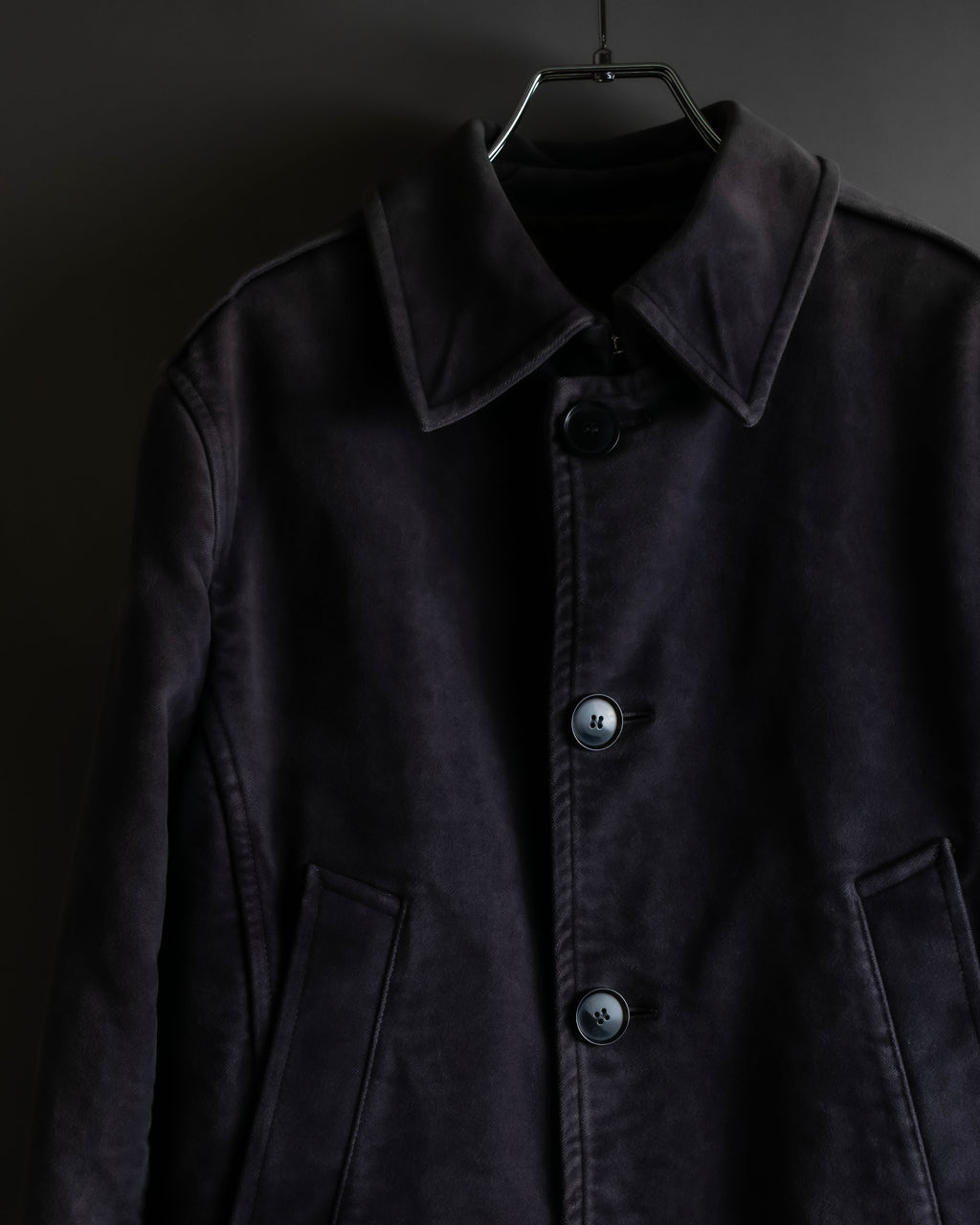 "Dolce & Gabbana" Lightly brushed liner-equipped trench coat