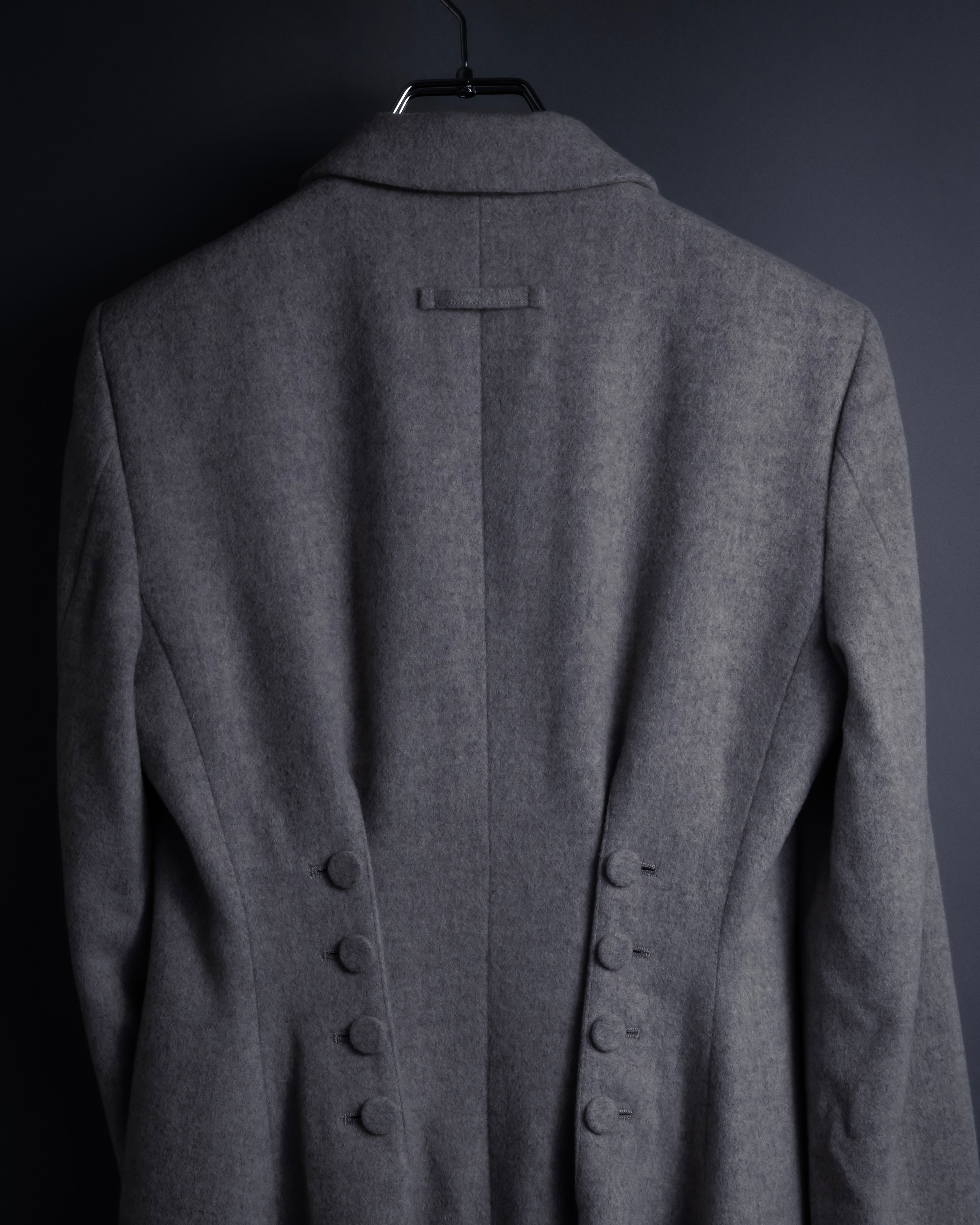 -SPECIAL- "JEAN PAUL GAULTIER"
90's-00's Waist shape A-line silhouette ecryu color super long coat