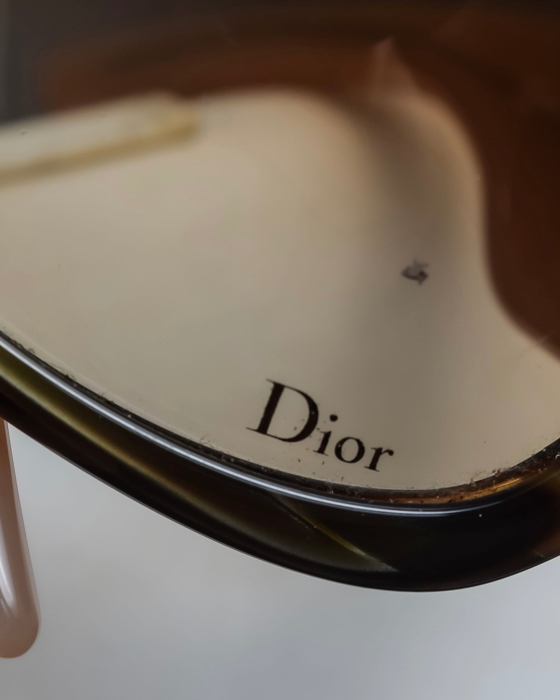 "Christian Dior" Tortoiseshell buckle detail sunglasses