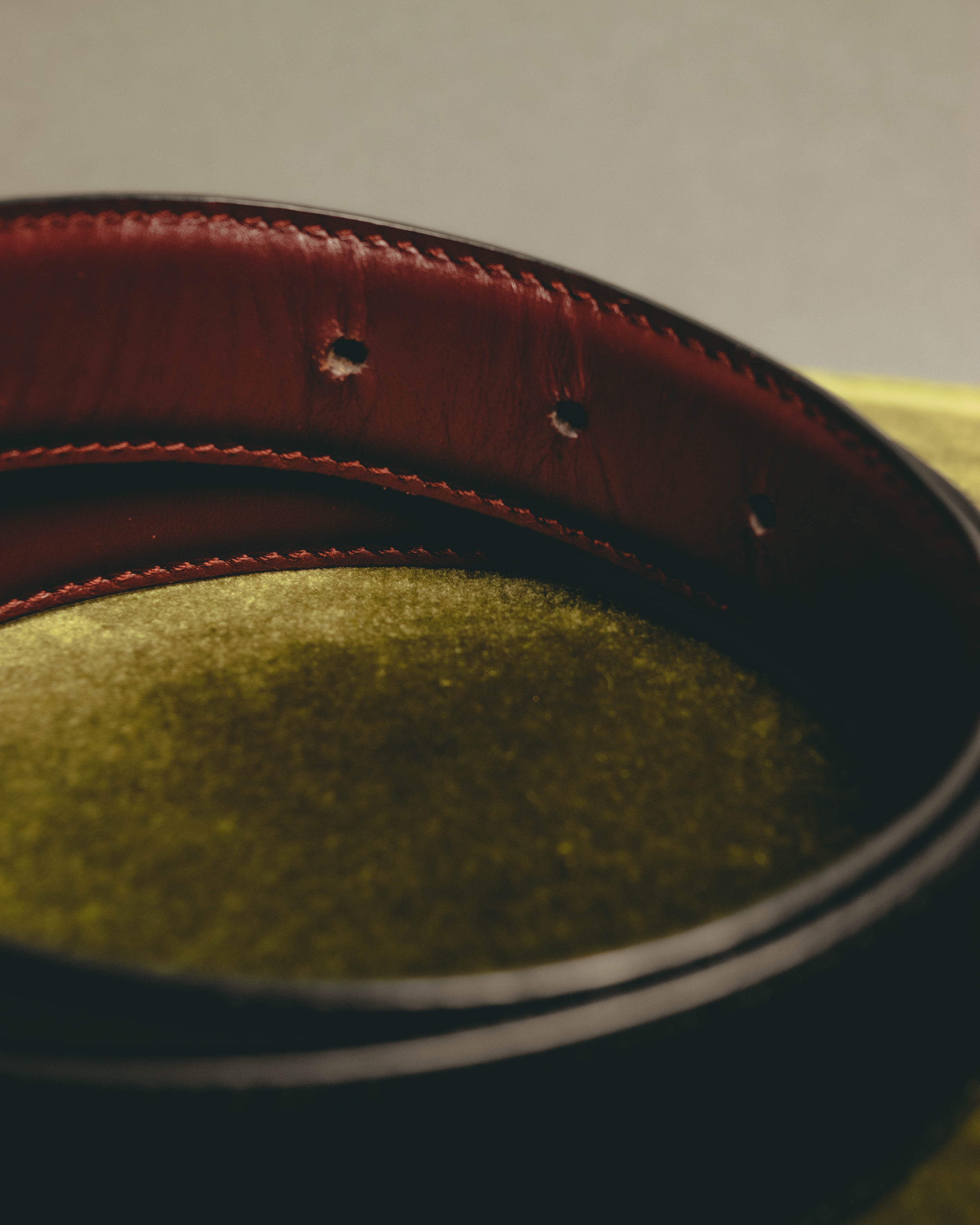 "GUCCI" Two tone reversible belt