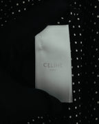 "CELINE" 2010's-2020's Polka dot viscose long sleeve shirt