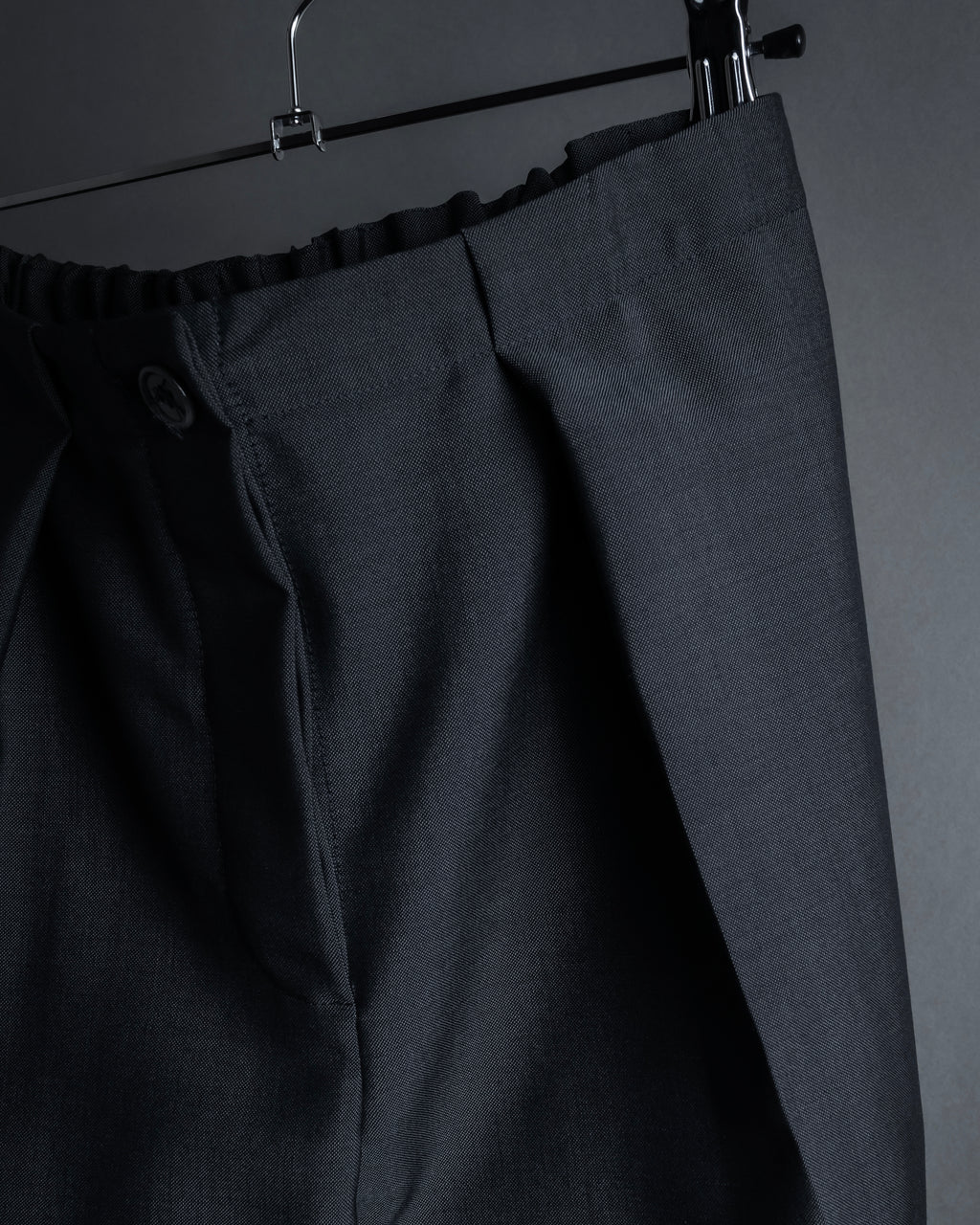 "Acne Studios" Button fly design wide straight slacks
