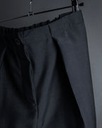 "Acne Studios" Button fly design wide straight slacks