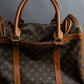 "LOUIS VUITTON" Monogram pattern pet carrier Boston bag