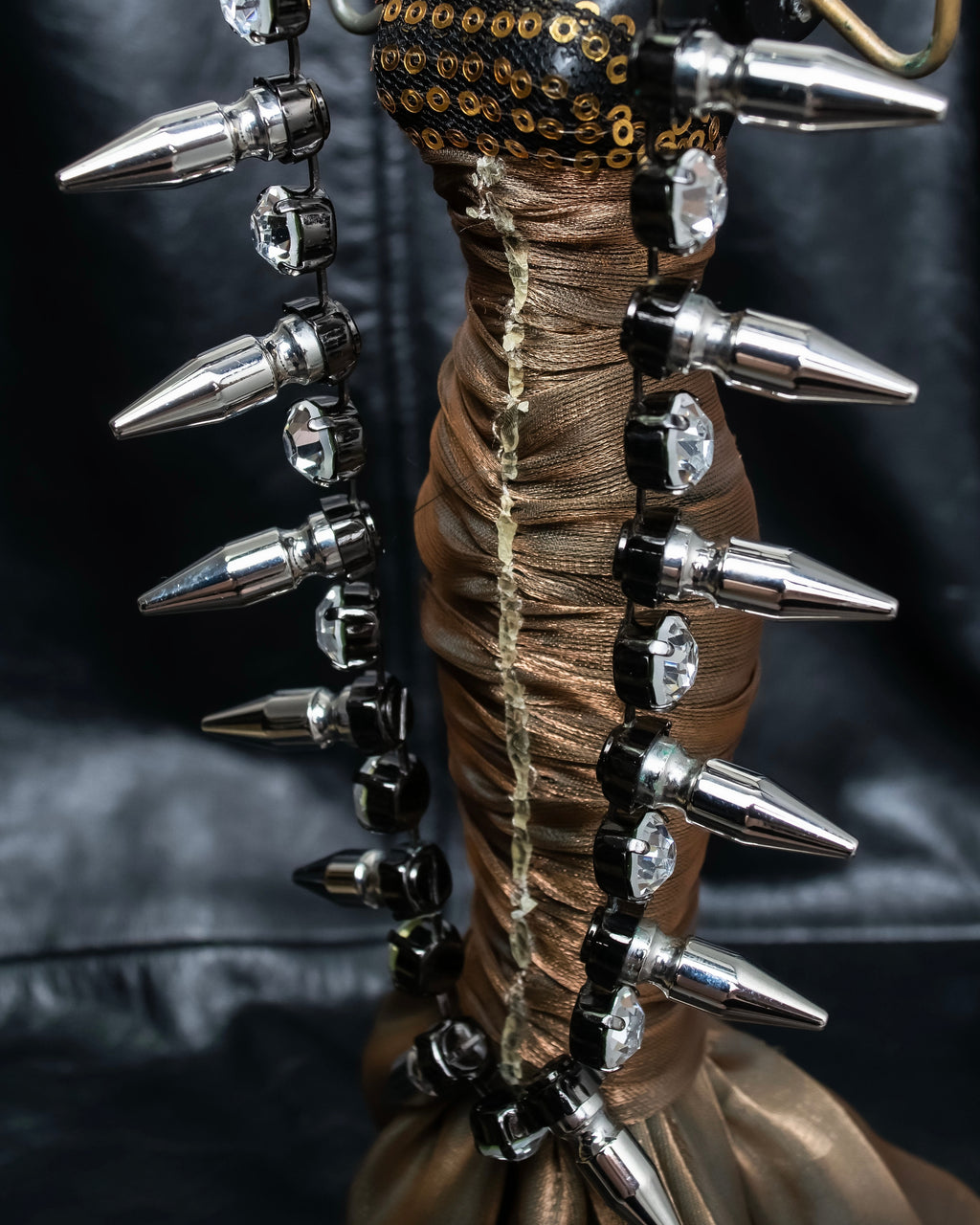 "N21 NUMERO VENTUNO" Studded diamond combination necklace