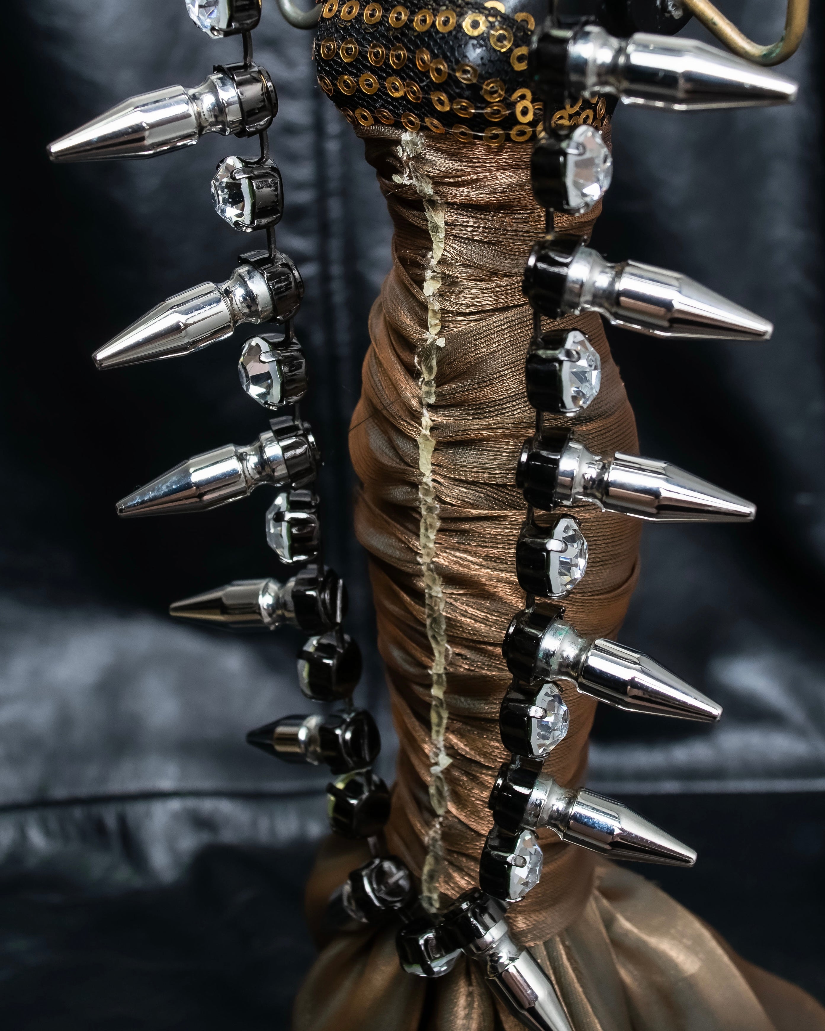 "N21 NUMERO VENTUNO" Studded diamond combination necklace