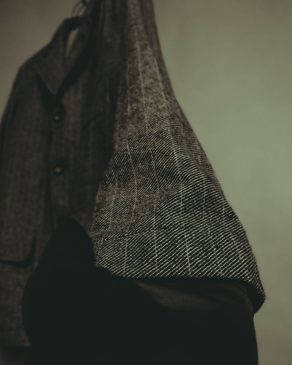 “COMME des GARÇONS SHIRT” 2000's- layered pocket print tailored jacket